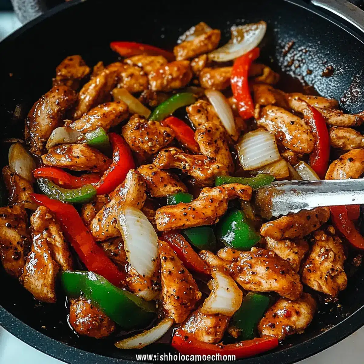 Black Pepper Chicken