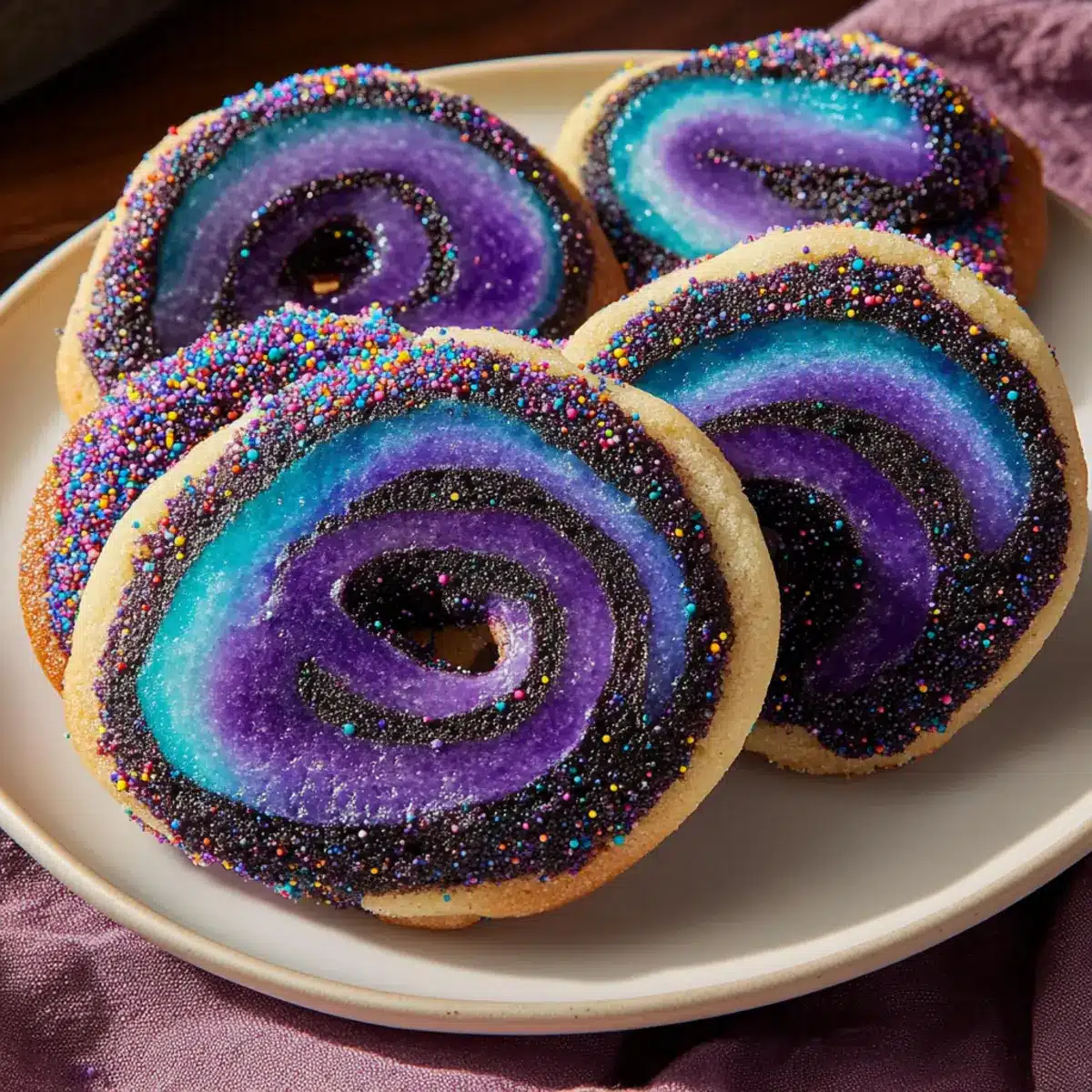 Magical Spiral Cookies