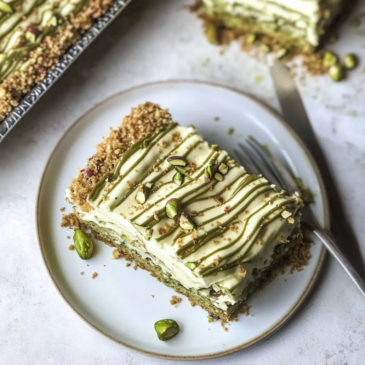 Pistachio Tiramisu
