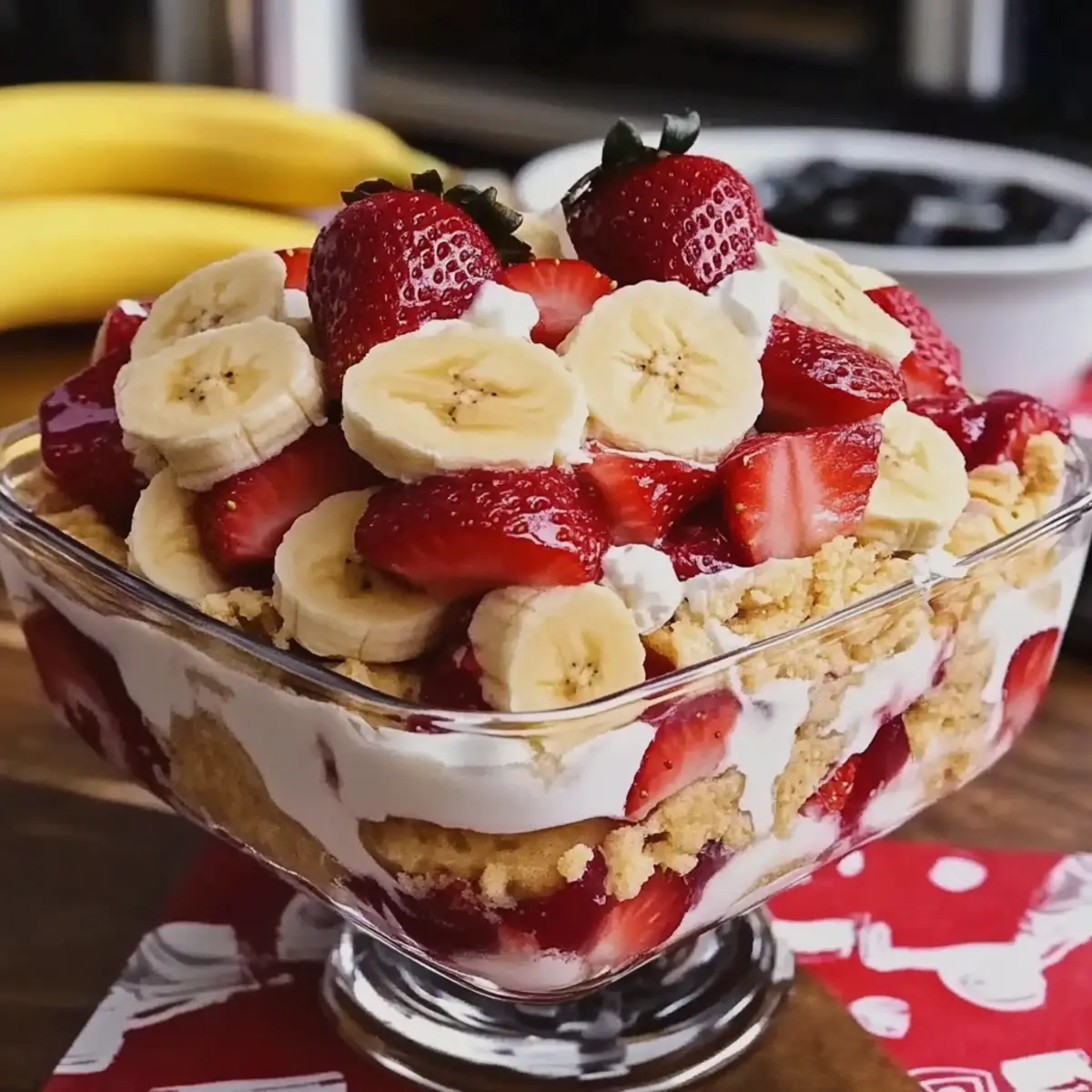 Strawberry Banana Pudding Dream