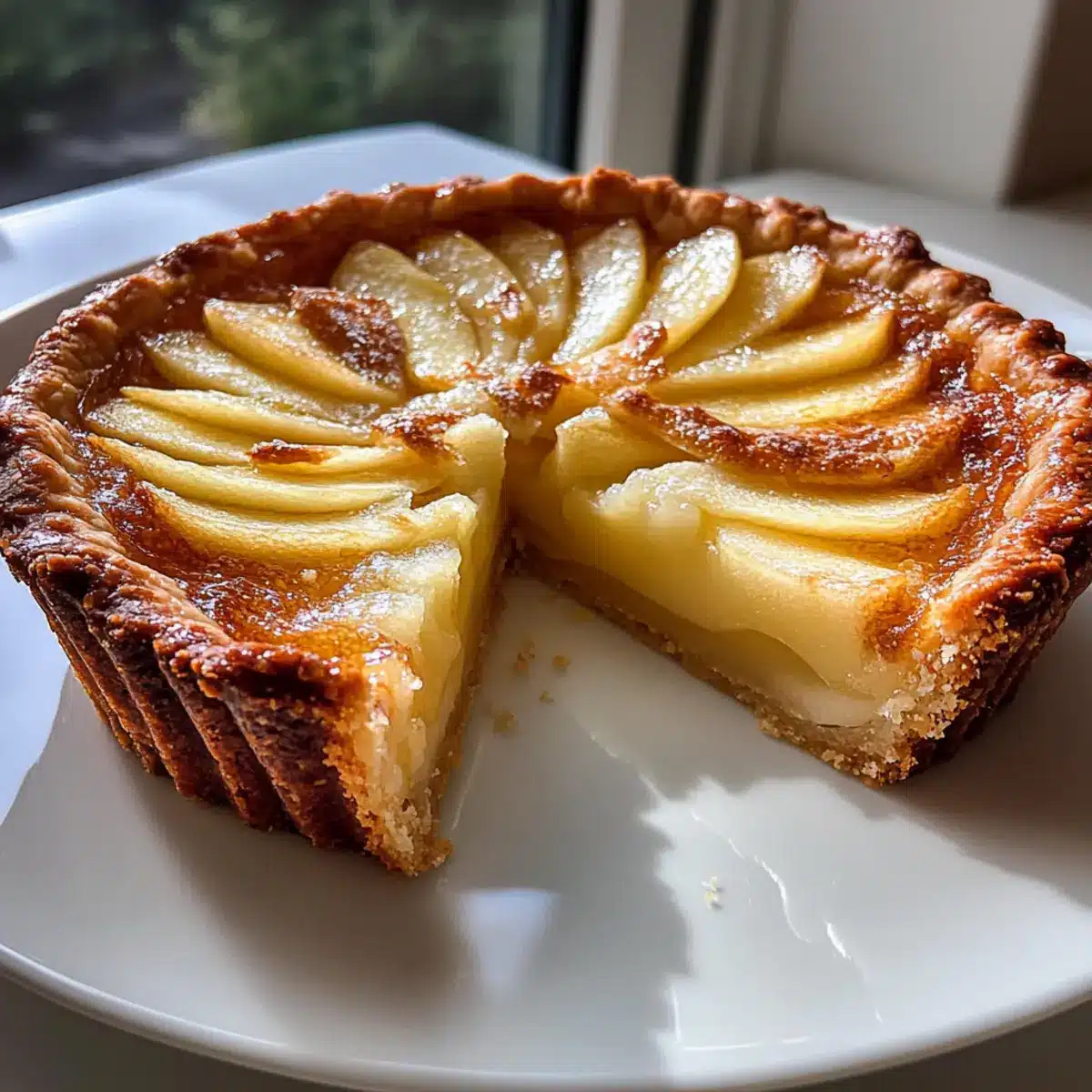 Apple Frangipane Tart