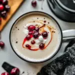 Cherry Vanilla Tea Latte