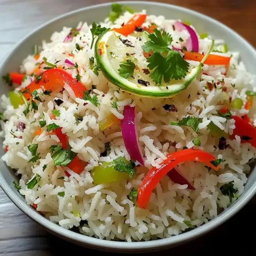 Island Coconut Pepper Rice