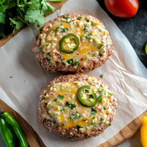 Jalapeño Cheddar Turkey Burgers