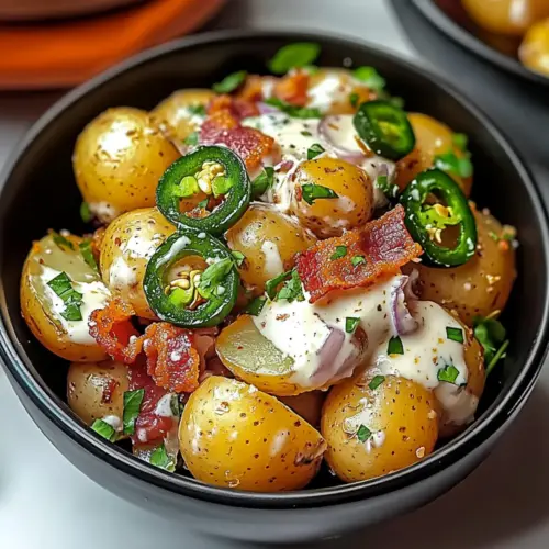 Jalapeño Popper Roasted Potato Salad
