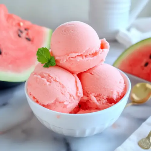 Ninja Creami Watermelon Sorbet