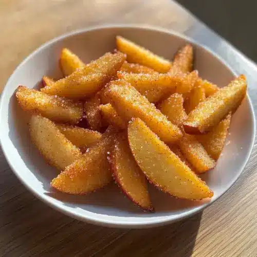 Crispy Air Fryer Apple Fries