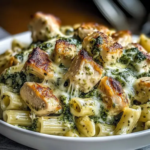 Creamy Pesto Chicken Pasta