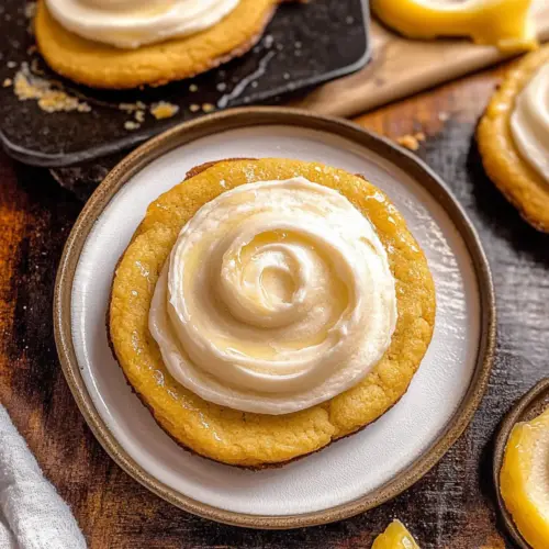 Cornbread Cookies with Honey Butter Frosting