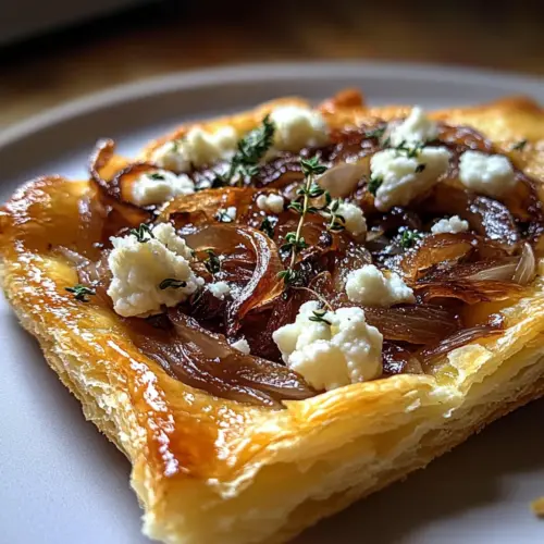 Caramelized Onion and Goat Cheese Tarts