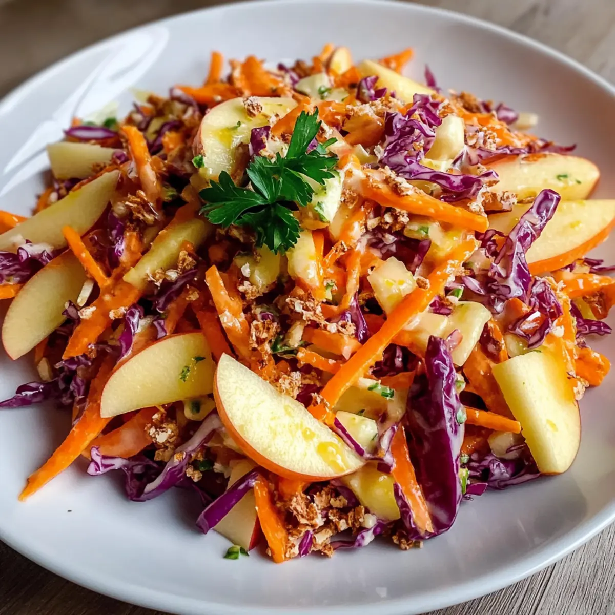 Crunchy Apple Carrot Salad