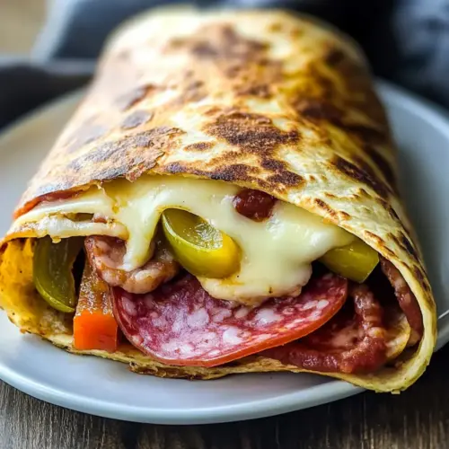 Low-Carb Italian Sub Wrap