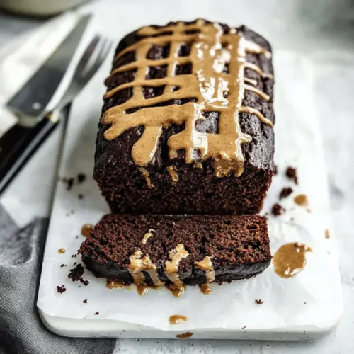 Chocolate Peanut Butter Banana Bread