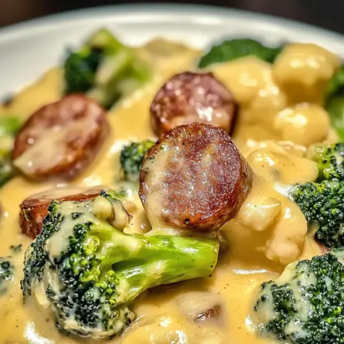 Keto Broccoli and Cauliflower Au Gratin