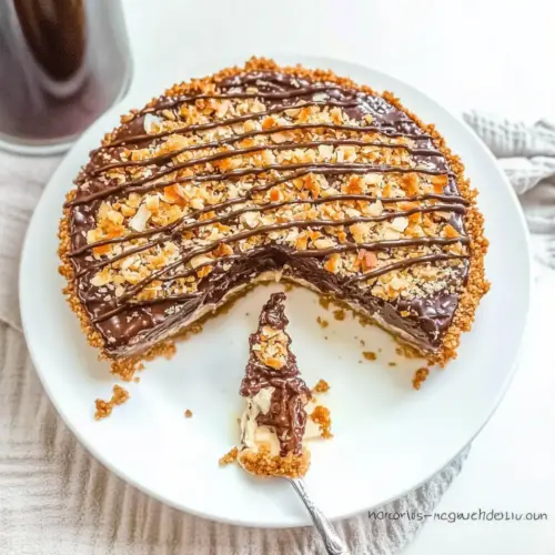 Samoas Cookie Pie